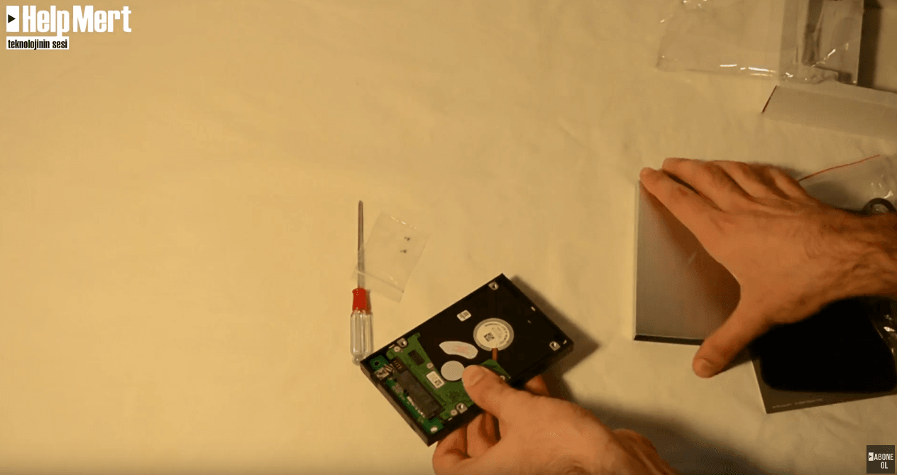 Taşınabilir Hard Disk Yapımı - HDD'yi Taşınabilir Yapmak - Dahili Hard Diski Taşınabilir Hard Disk Yapmak - Taşınabilir Hard Disk Nasıl Yapılır?
