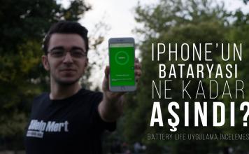 iPhone'un Bataryası Ne Kadar Aşındı - Battery Life Uygulama İncelemesi - İPhone Batarya Durumu Öğrenme